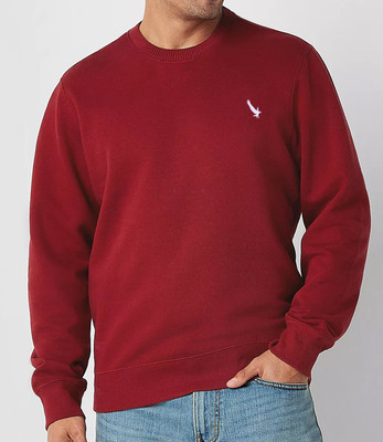 GYRFALCON Full Sleeve Solid Men Sweatshirt