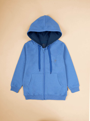 KiddoPanti Full Sleeve Solid Boys Sweatshirt
