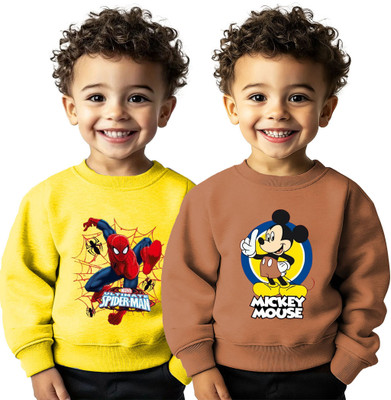 jpf Full Sleeve Printed Boys Sweatshirt