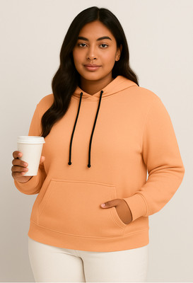 Wellvery Full Sleeve Solid Women Sweatshirt