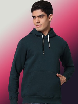 OBAAN Full Sleeve Solid Men Sweatshirt