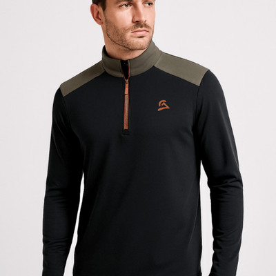 HILL7 Full Sleeve Self Design Men Sweatshirt