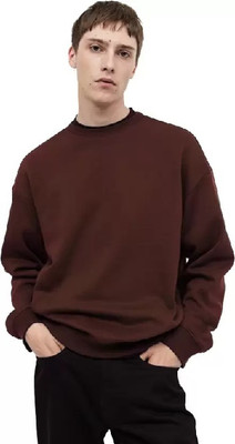 Vizart Full Sleeve Solid Men Sweatshirt