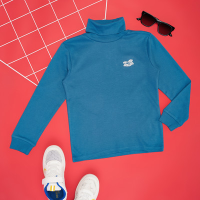 Pantaloons Junior Full Sleeve Solid Boys Sweatshirt