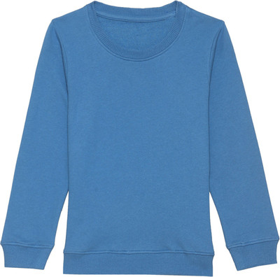 WEAR YOUR MIND Full Sleeve Solid Boys & Girls Sweatshirt