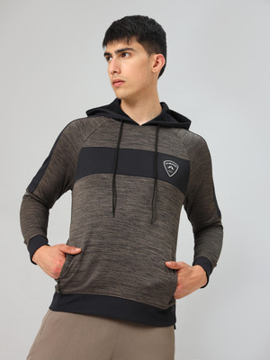 TECHNOSPORT Full Sleeve Color Block Men Sweatshirt
