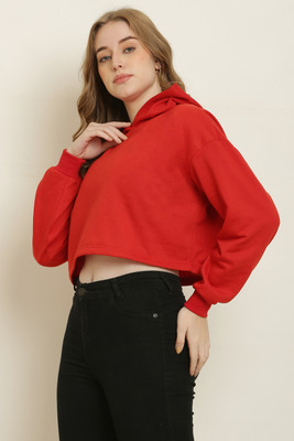 CANIDAE FASHION Full Sleeve Solid Women Sweatshirt