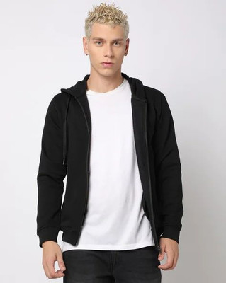MOSAJC Full Sleeve Solid Men Sweatshirt