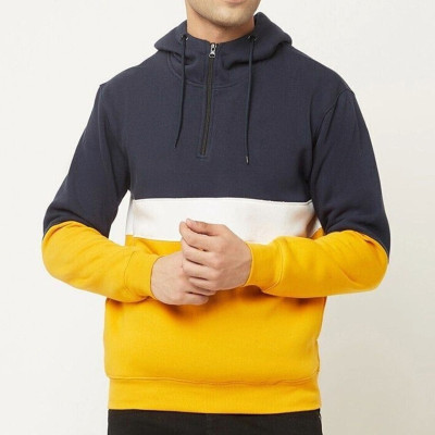 TAZO Full Sleeve Solid Men Sweatshirt