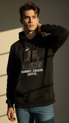 Dagcros Full Sleeve Graphic Print Men Reversible Sweatshirt