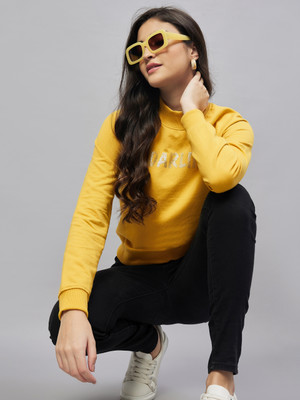Club York Full Sleeve Printed Women Sweatshirt