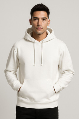 LEOON TREND Full Sleeve Solid Men Sweatshirt