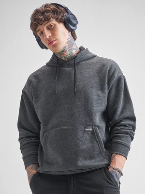 HIGHLANDER Full Sleeve Solid Men Sweatshirt