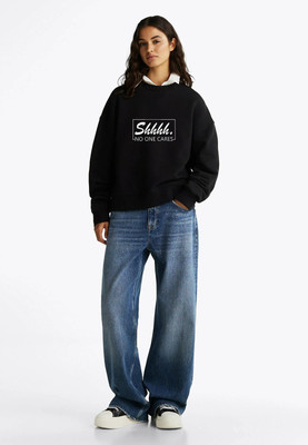 KOTTY Full Sleeve Printed Women Sweatshirt