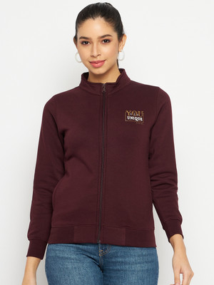 DUKE Full Sleeve Solid Women Sweatshirt