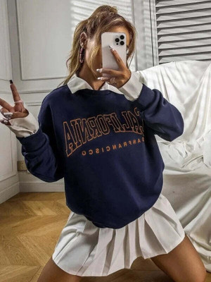 HELL BOUND Full Sleeve Printed Women Sweatshirt