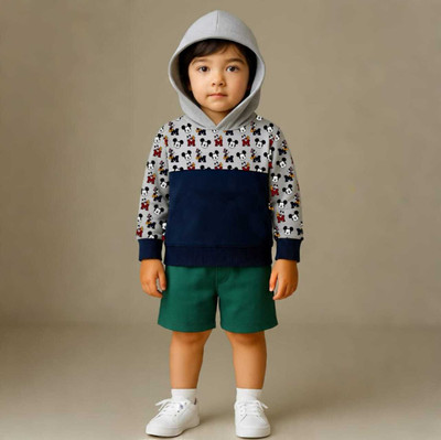 Mimmy Kids Full Sleeve Printed Baby Boys & Baby Girls Sweatshirt