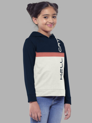 Hellcat Full Sleeve Printed Girls Sweatshirt