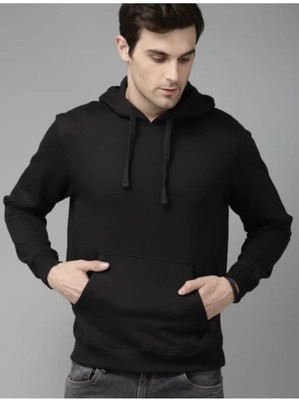 DC COLLECTION Full Sleeve Dyed, Solid Men Sweatshirt