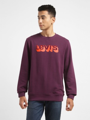 LEVI'S Full Sleeve Graphic Print Men Sweatshirt