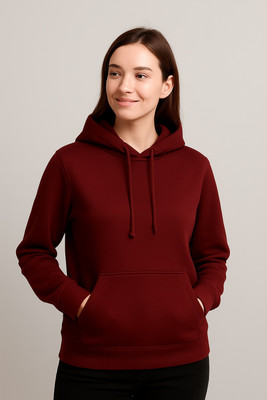 Ullas Full Sleeve Solid Women Sweatshirt