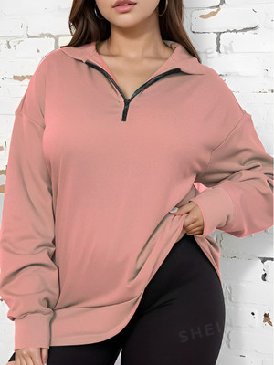 HouseOfCommon Full Sleeve Solid Women Sweatshirt
