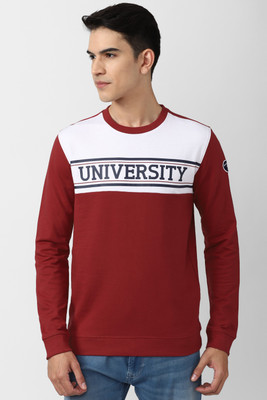 PETER ENGLAND Full Sleeve Printed Men Sweatshirt