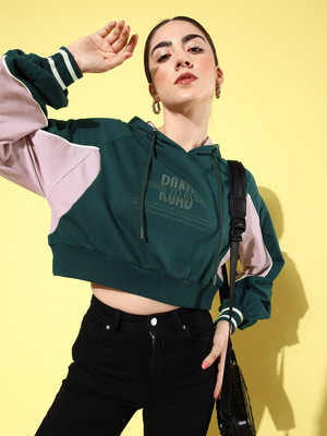 Roadster Full Sleeve Printed Women Sweatshirt