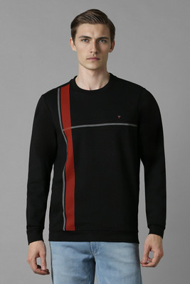 LOUIS PHILIPPE Full Sleeve Striped Men Sweatshirt