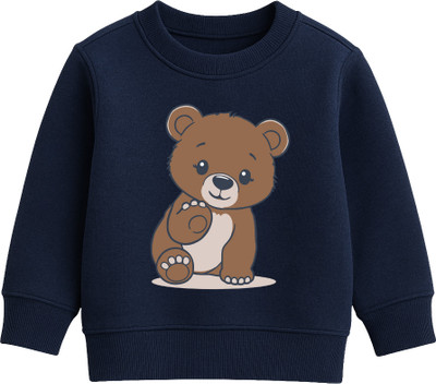 SEAMROGS Full Sleeve Graphic Print Baby Boys & Baby Girls Sweatshirt