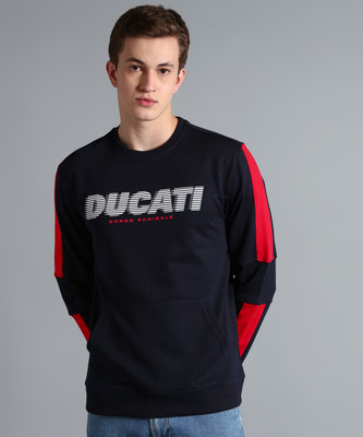 DUCATI Full Sleeve Printed Men Sweatshirt