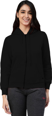 Lyra Full Sleeve Solid Women Reversible Sweatshirt