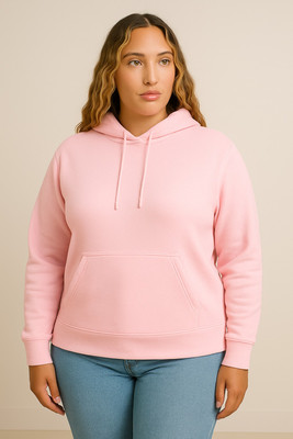Zylute Fashion Full Sleeve Solid Women Sweatshirt