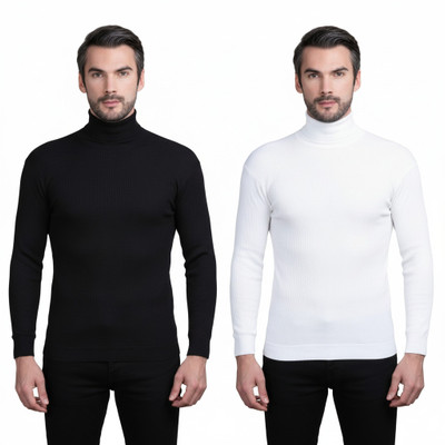KRINAREE Full Sleeve Solid Men Sweatshirt