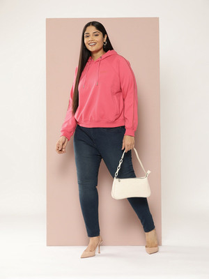 Sztori Full Sleeve Solid Women Sweatshirt