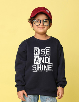 Nusyl Full Sleeve Graphic Print Boys Sweatshirt