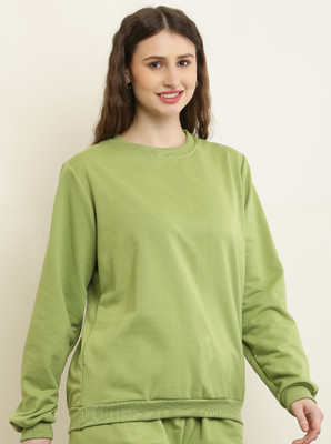 CANIDAE FASHION Full Sleeve Solid Women Sweatshirt