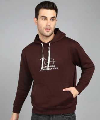 Alan Jones Full Sleeve Solid Men Sweatshirt