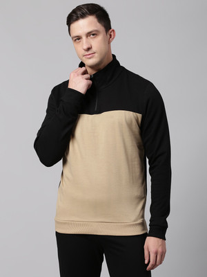 Dennis Lingo Full Sleeve Color Block Men Sweatshirt