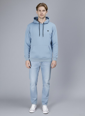 METRONAUT Men's Solid Pullover Hoodie | Full Sleeve Sweatshirt with Hood | Full Sleeve Solid Men Sweatshirt