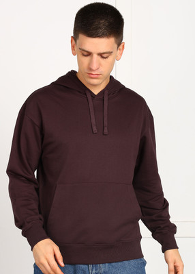 Alan Jones Full Sleeve Solid Men Sweatshirt