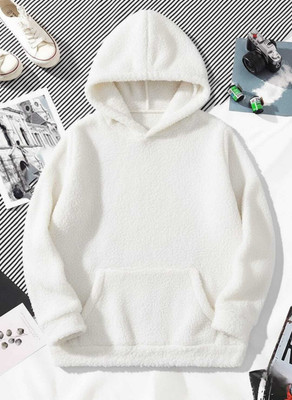 Bliez Full Sleeve Solid Men Sweatshirt