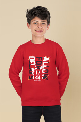 Allen Solly Full Sleeve Printed Boys Sweatshirt