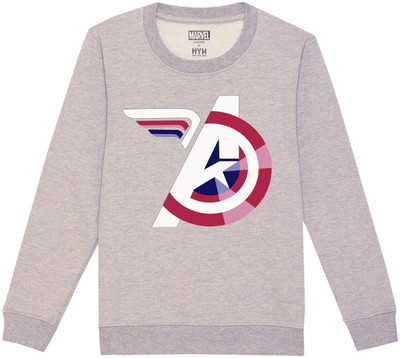 Marvel by Wear Your Mind Full Sleeve Printed Boys & Girls Sweatshirt