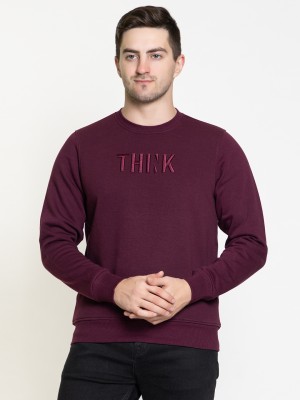 RVK Full Sleeve Embroidered Men Sweatshirt