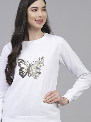 KOTTY Full Sleeve Graphic Print Women Sweatshirt