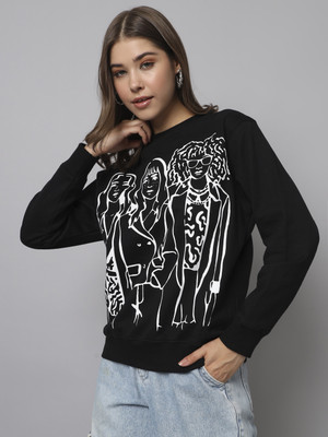 THE DRY STATE Full Sleeve Graphic Print Women Sweatshirt