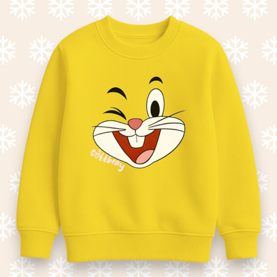 cottbray Full Sleeve Printed Boys & Girls Sweatshirt