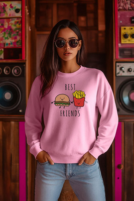 Mundali Full Sleeve Printed Women Sweatshirt