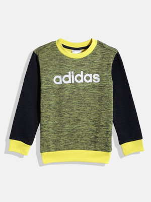 ADIDAS Full Sleeve Printed Boys Sweatshirt